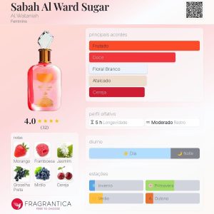 SABAH AL WARD SUGAR 100 ML