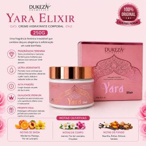 BODY CREAM YARA ELIXIR DUKEZA COSMETICS - 250g