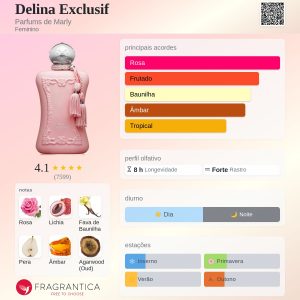DELINA EXCLUSIF PARFUMS DE MARLY 75ML