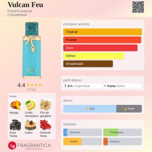VULCAN FEU FRENCH AVENUE 100ML
