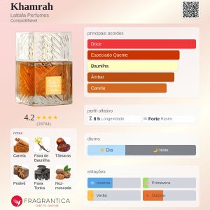 KHAMRAH | LATTAFA EAU DE PARFUM 100ML