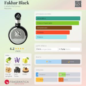FAKHAR BLACK LATTAFA EDP 100ML